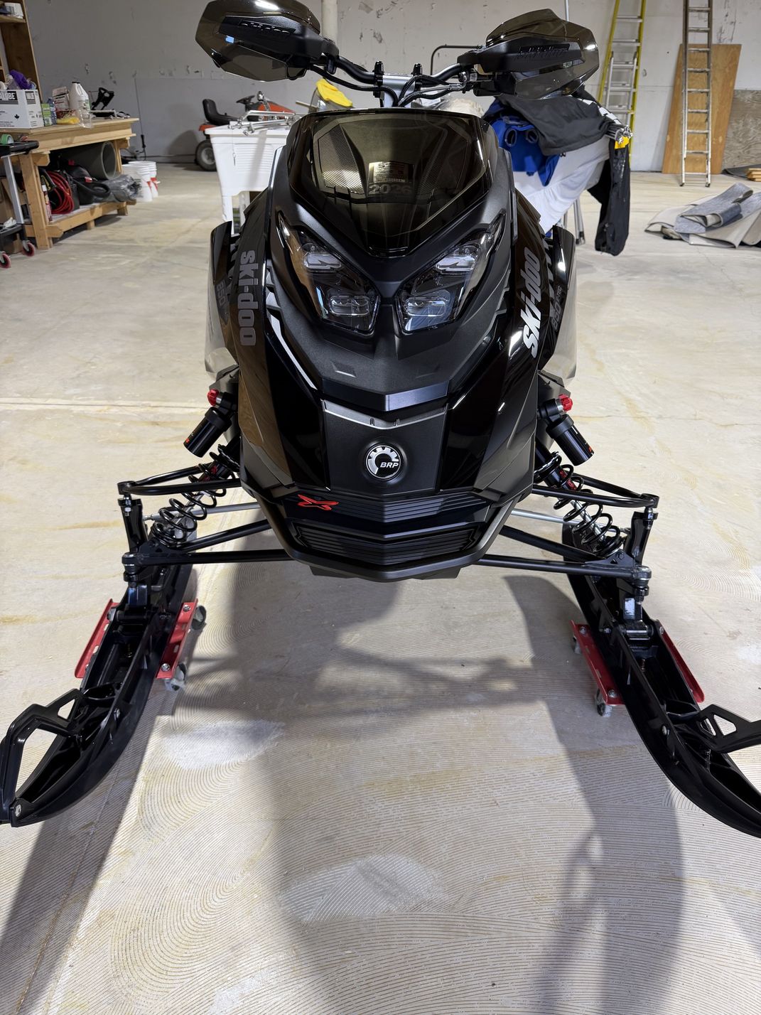 2023 Ski-Doo Renegade X-RS 850 E-TEC from the front